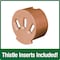 Natures Way Nature's Way Easy Clean Wild Bird and Finch 3 qt Metal/Plastic Tube Bird Feeder 4 ports WMRS-18 - alternate 6